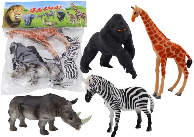 Satz Afrikanische Tiere – 4 Stück