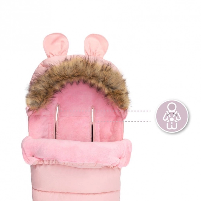 Wintervoetenzak MoMi roze
