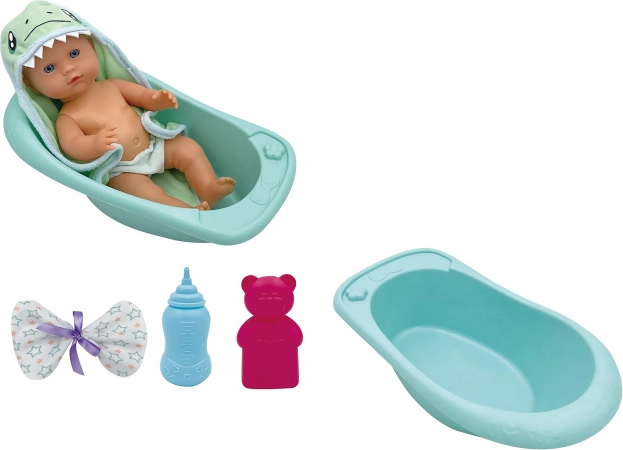 Plasbaby met badje en accessoires 30 cm
