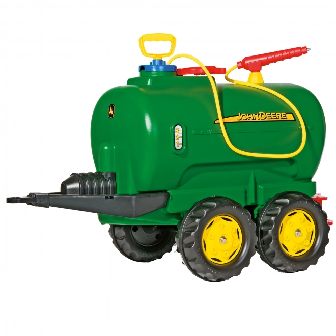 Cisterna John Deere voor kinderen met een pompje