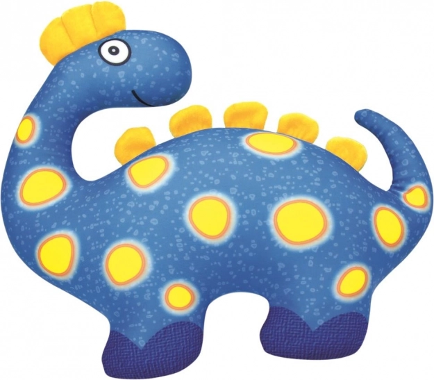 Blauer Plüschdinosaurier 33 cm