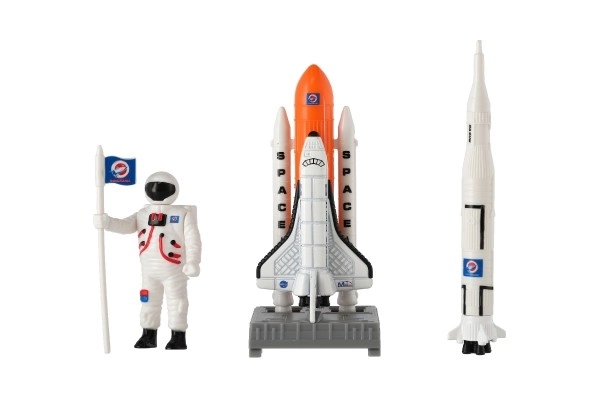 Weltraumspielzeug - Astronauten- und Shuttle-Set
