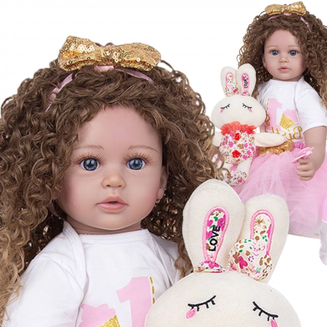 Interactieve pop Raquel met mooie haren