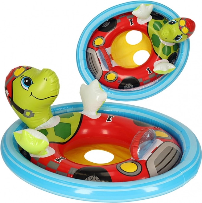 Inflatable swimming chair with seat for children INTEX – Turtle