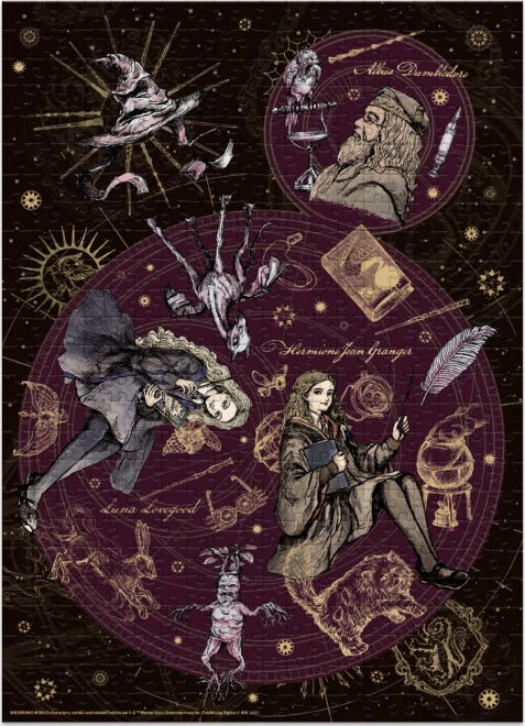 Puzzle Harry Potter: Dumbledore, Hermione and Luna 500 pieces