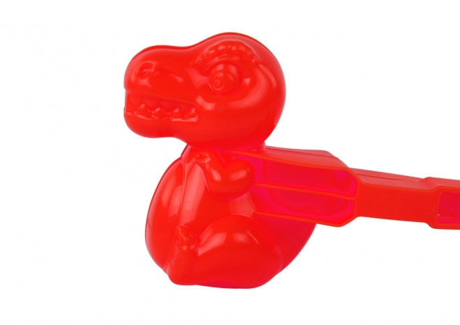 Sneeuwmachine Snow Dinosaur Rood