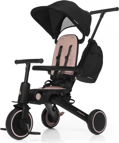 Kinderdriewieler met kap X Trike Pro Coral Pink