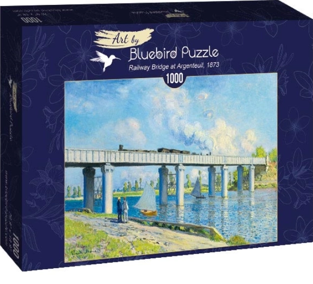 Puzzel Spoorbrug in Argenteuil 1000 Stukken