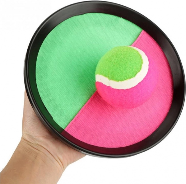 Buitenspel - Vangbal met klittenbandbal