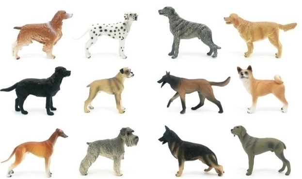 Dierfiguur hond 12 cm