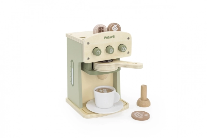 Cafetière en bois