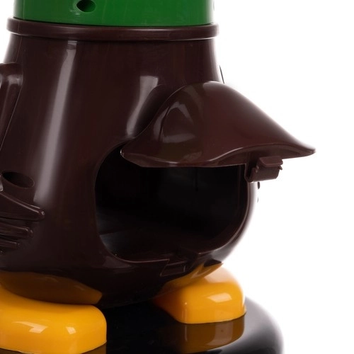 Hongerende eend schieten op doel
