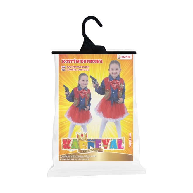 Kinderkostuum cowgirl (S)