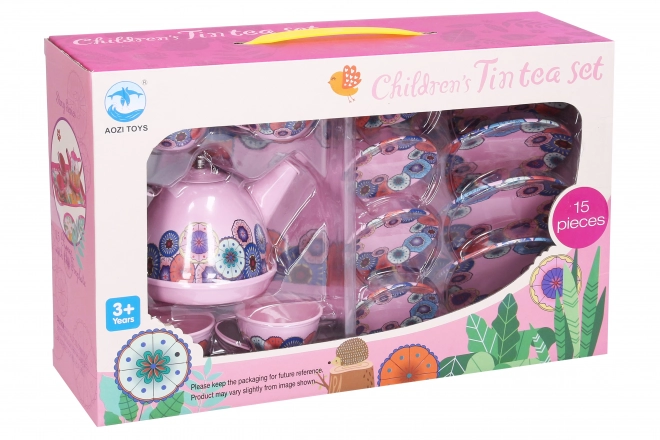 Servieset roze 15 stuks