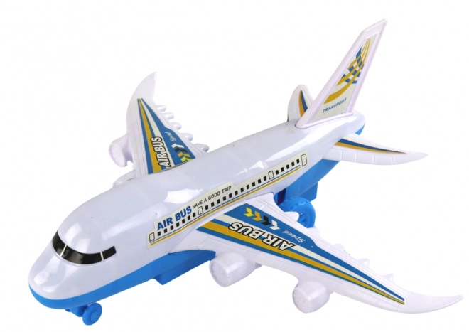 Remote Controlled White DIY Airplane