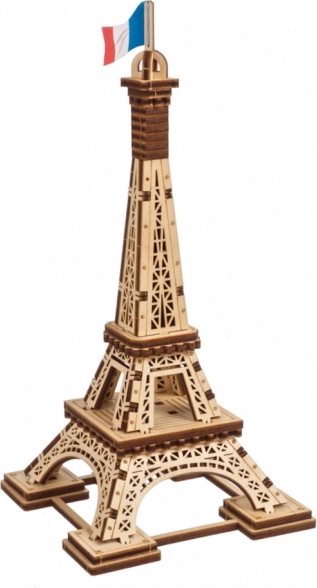 Ugears 3D wooden model of the Eiffel Tower