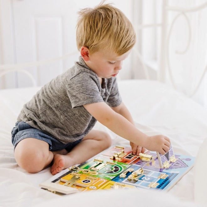 Motor Skills Lock and Security Board by Melissa & Doug