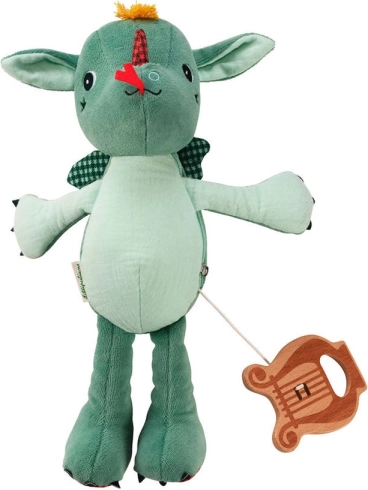 Lilliputiens - Melodic Plush Dragon Joe for Newborns