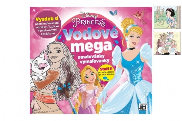 Wasser-Mega-Ausmalbilder Disney Prinzessinnen