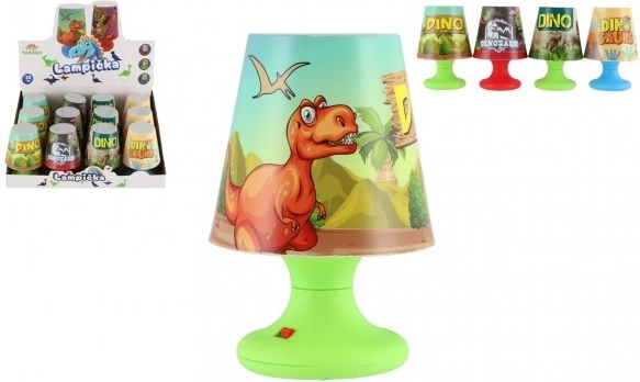 Table Mini Lamp with Dinosaur
