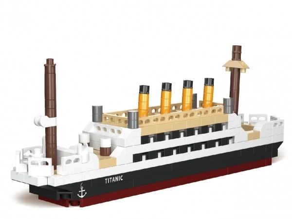 Bouwpakket mini Titanic plastic