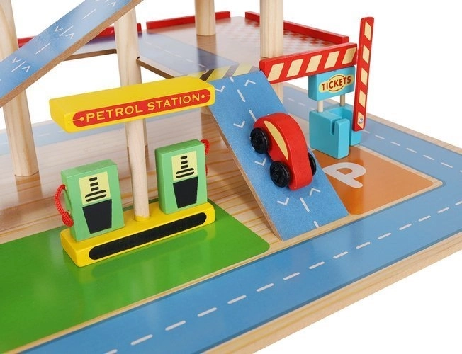 Houten parkeergarage