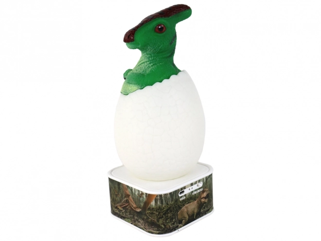 Nachttisch-LED-Lampe Dino Parasaurolophus USB