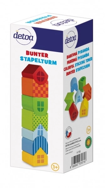 Gekleurde piramide