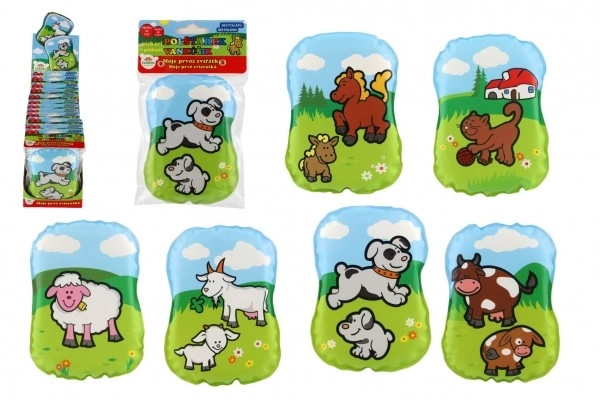 Kussentje Mijn eerste piepende dieren 12x9x2 mix soorten 0+ MPZ