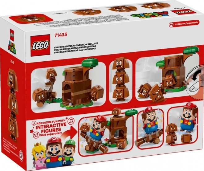 LEGO® Super Mario™ 71433 Goombovë op het speelveld