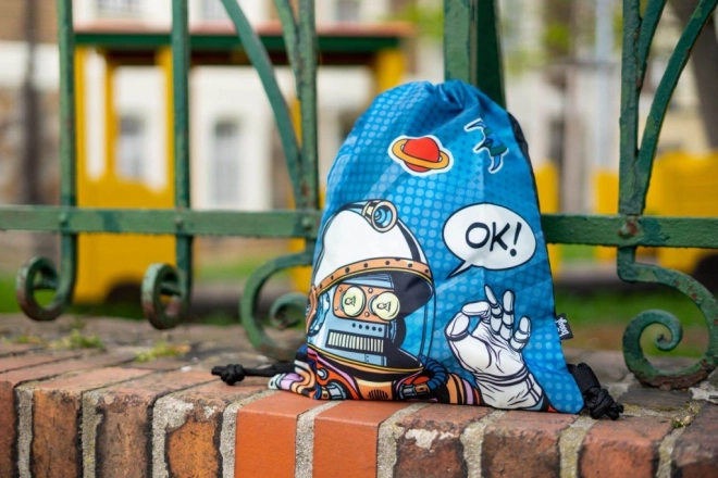 Beutel für Hausschuhe BAAGL Spaceman