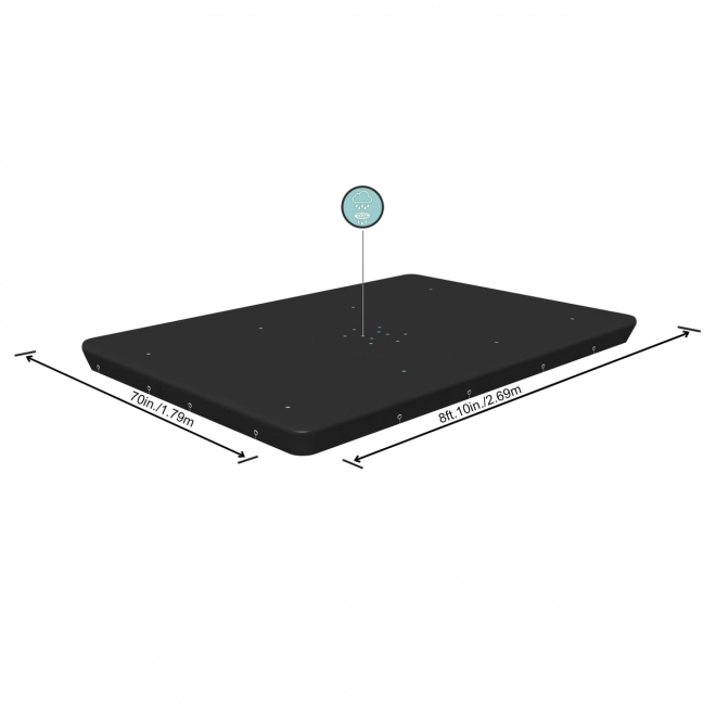 Zwembadafdekking Bestway PowerSteel 9,3Ft
