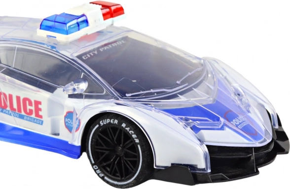 Sporty police design in 1:16 scale