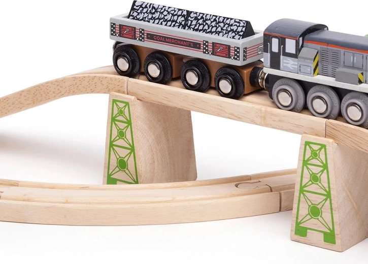 Compatible avec les circuits de trains en bois