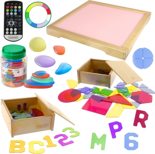 Panneau lumineux LED avec télécommande et accessoires - MASTERKIDZ