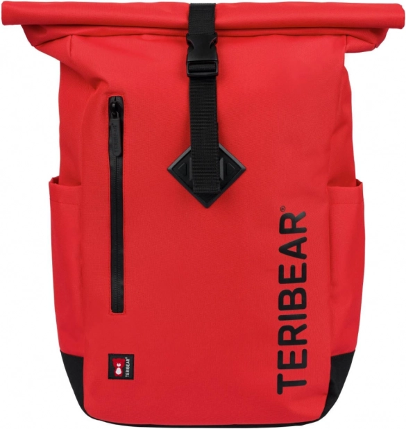 Inpakrugzak Teribear rood