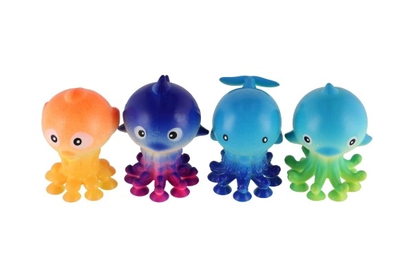 Anti-stress octopus met zuignappen