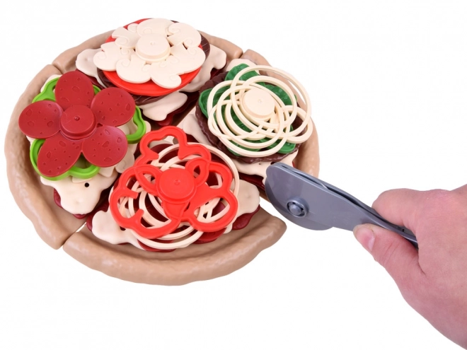 Keukenset voor het bereiden van pizza voor kinderen