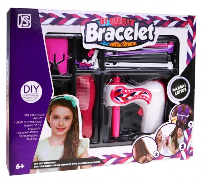 Kinder vlechtset 6+ Scheerapparaat voor haar + accessoires
