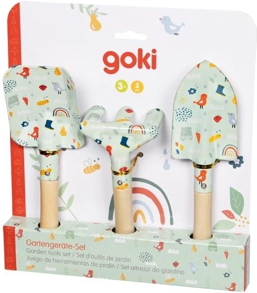 goki Kinder-Gartenset Frühling, 3-tlg.