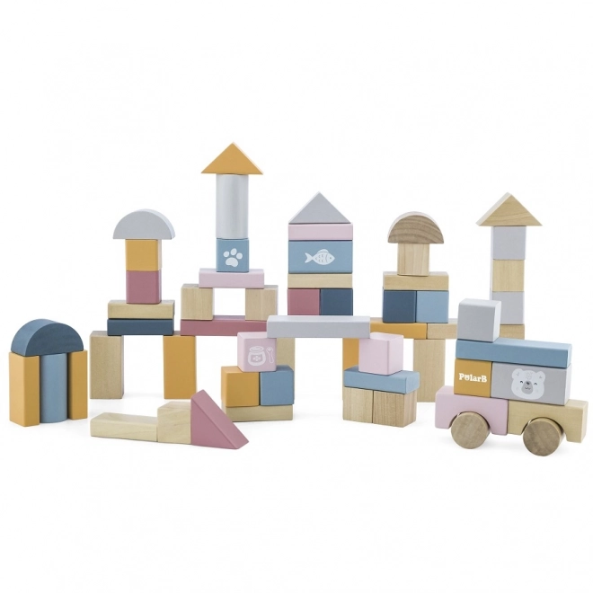 Wooden Block Set 60 Pieces