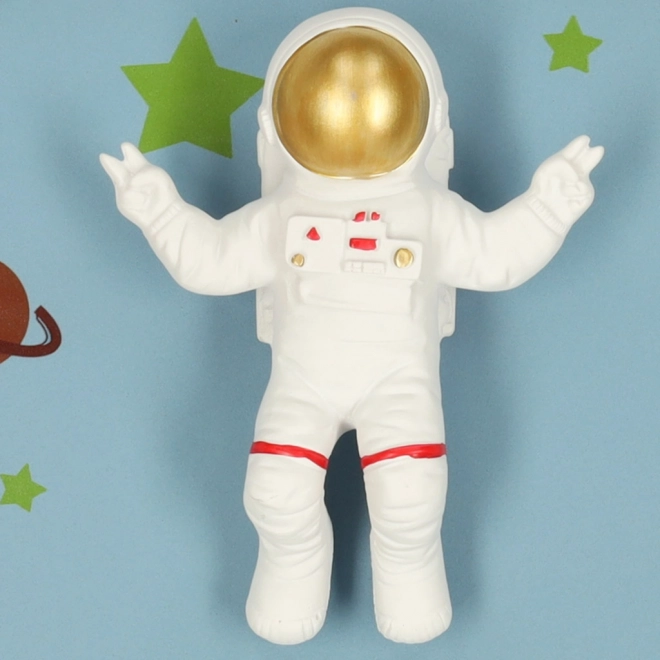 Dimbare LED plafondlamp voor kinderkamer met astronaut