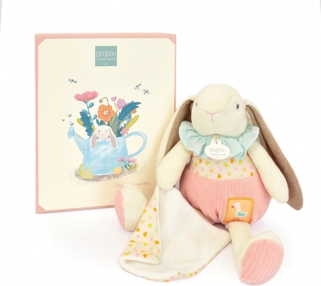 Geschenkset Häschen Ciboulette mit Decke 28 cm