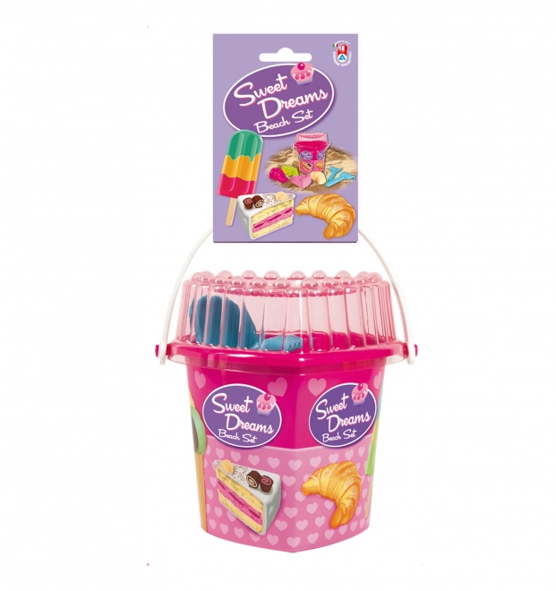 Androni Sandspielset Konditorei – mittel, 8 Teile