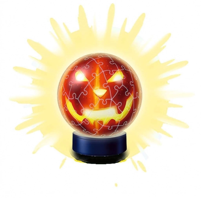 Ravensburger 3D oplichtend pompoenhoofd 74 stukjes