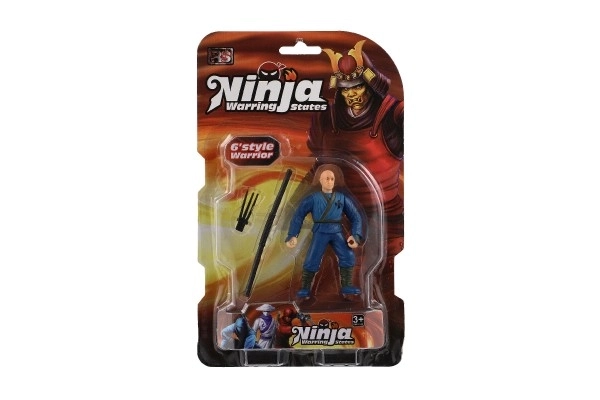 Ninja-Figur mit Zubehör 10 cm