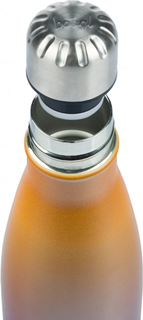 Thermosfles geel-paars 500 ml