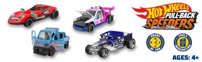 Voitures Hot Wheels à rétrofriction