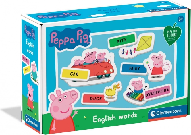 Anglais pour les tout-petits avec PEPPA PIG – jeu éducatif Clementoni