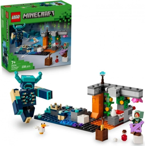 LEGO Minecraft ontmoeting met de Warden